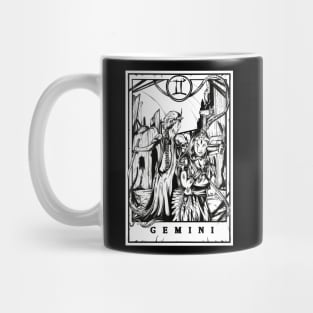 Gemini Zodiac Tarot Mug